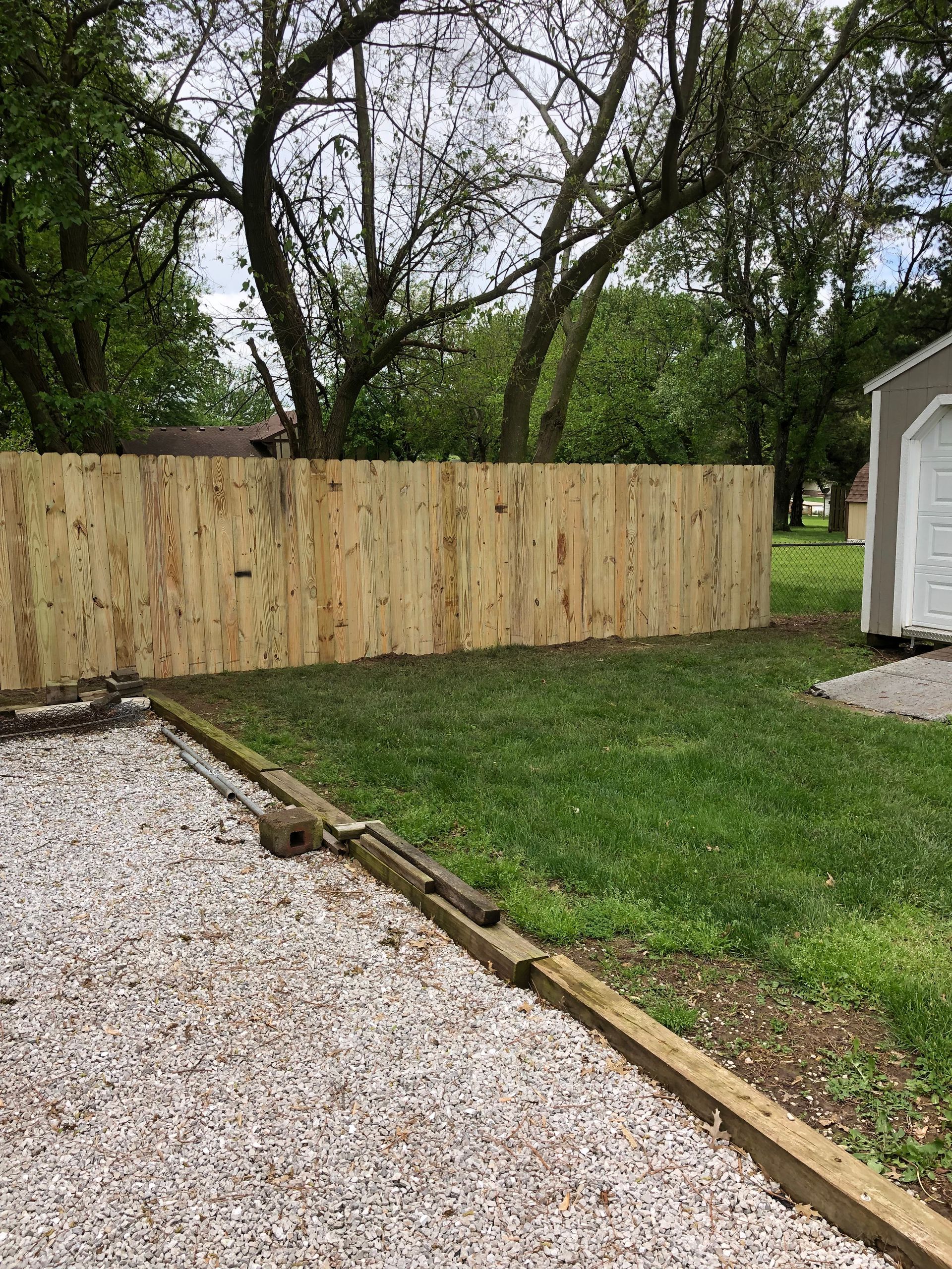 Wooden Fencing