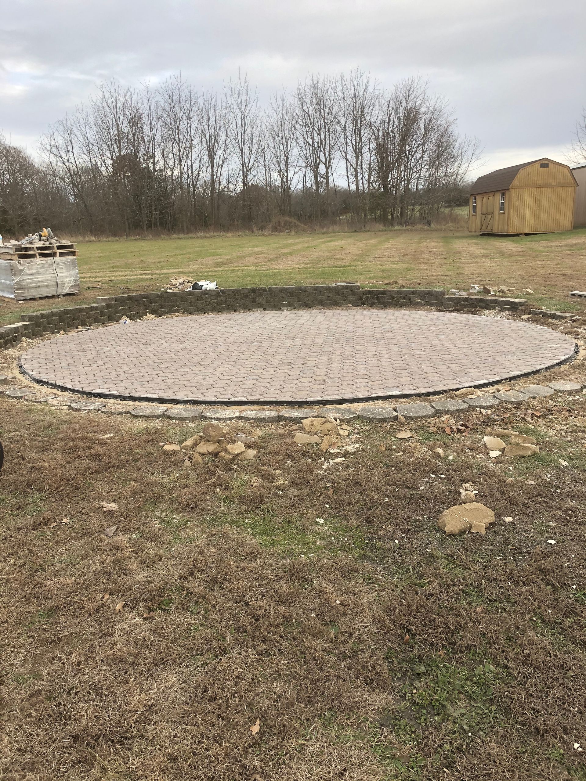 Dirt and Rock Installation