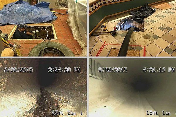 Sewer line replacement