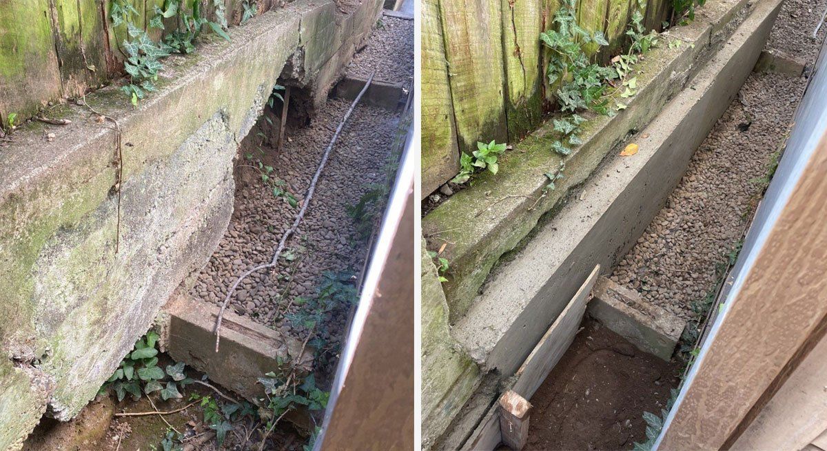 Foundations First Northwest before work