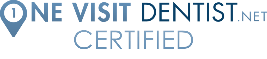 One Visit Dentist logo