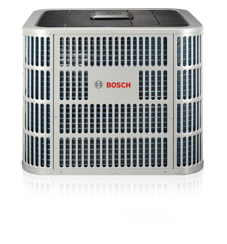 A bosch air conditioner on a white background