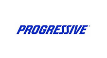 Progressive logo in blue text on a white background.