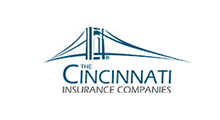 Logo for The Cincinnati Insurance Companies: blue bridge with company name below.