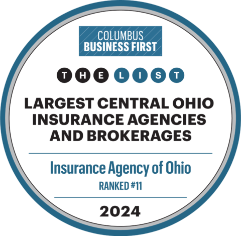 Columbus Business First: Insurance Agency of Ohio, ranked #11 on the 2024 list of largest central Ohio insurance agencies.