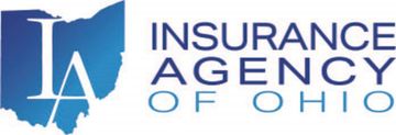 Logo for Insurance Agencies of Ohio, with Ohio outline and "IA" initials in blue.