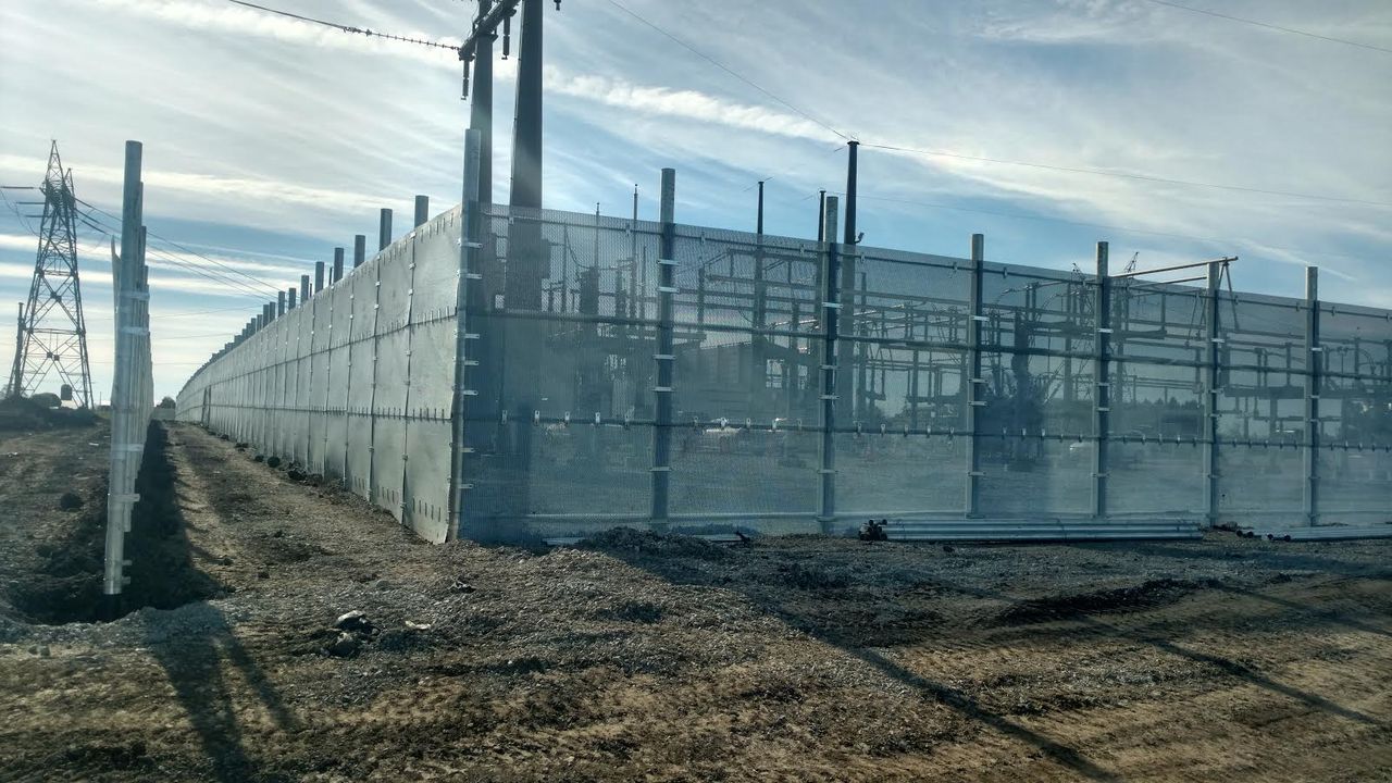 High Security Substation Fence