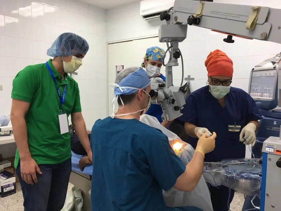 Inside the operating room