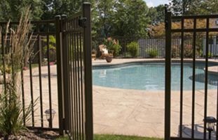 Pool fence