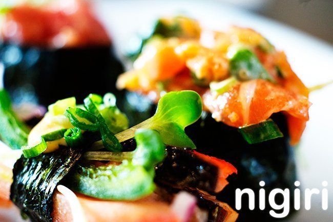 Japanese nigiri