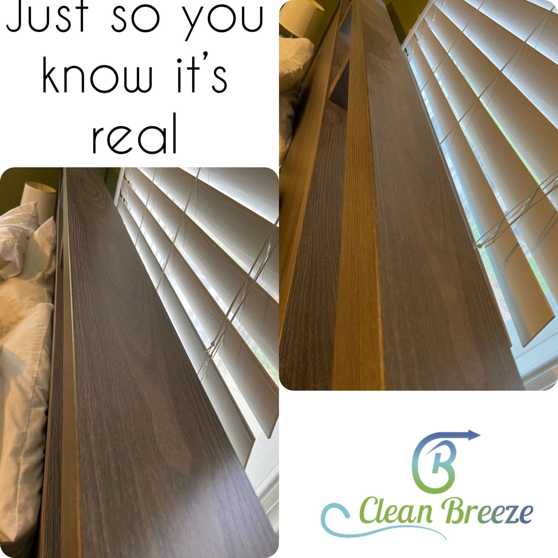 Before and after cleaning service