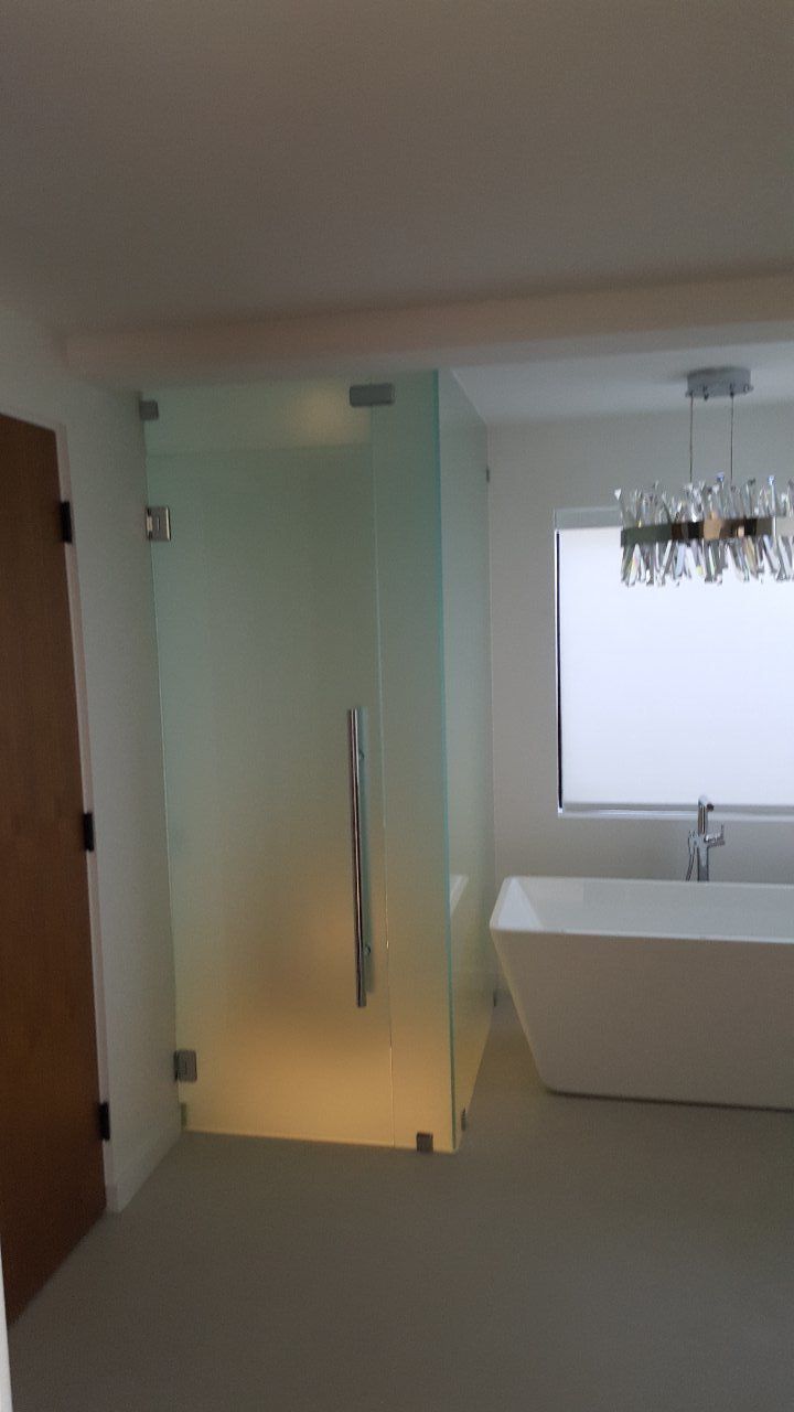 Acid Etched Water Closet