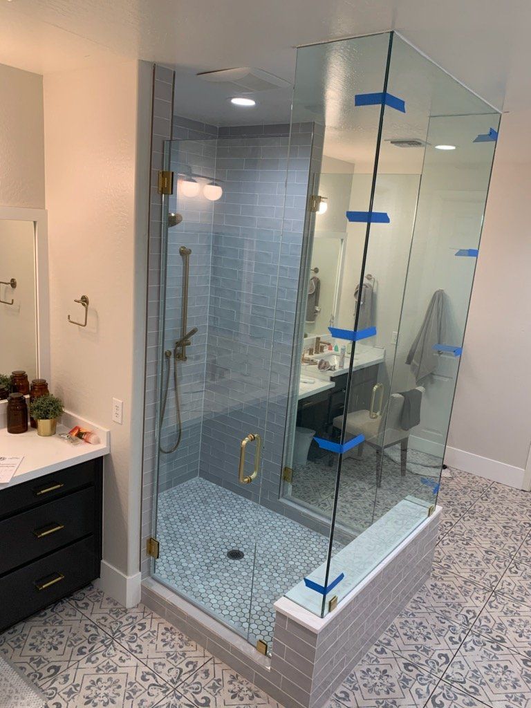 Double Door Shower Enclosure