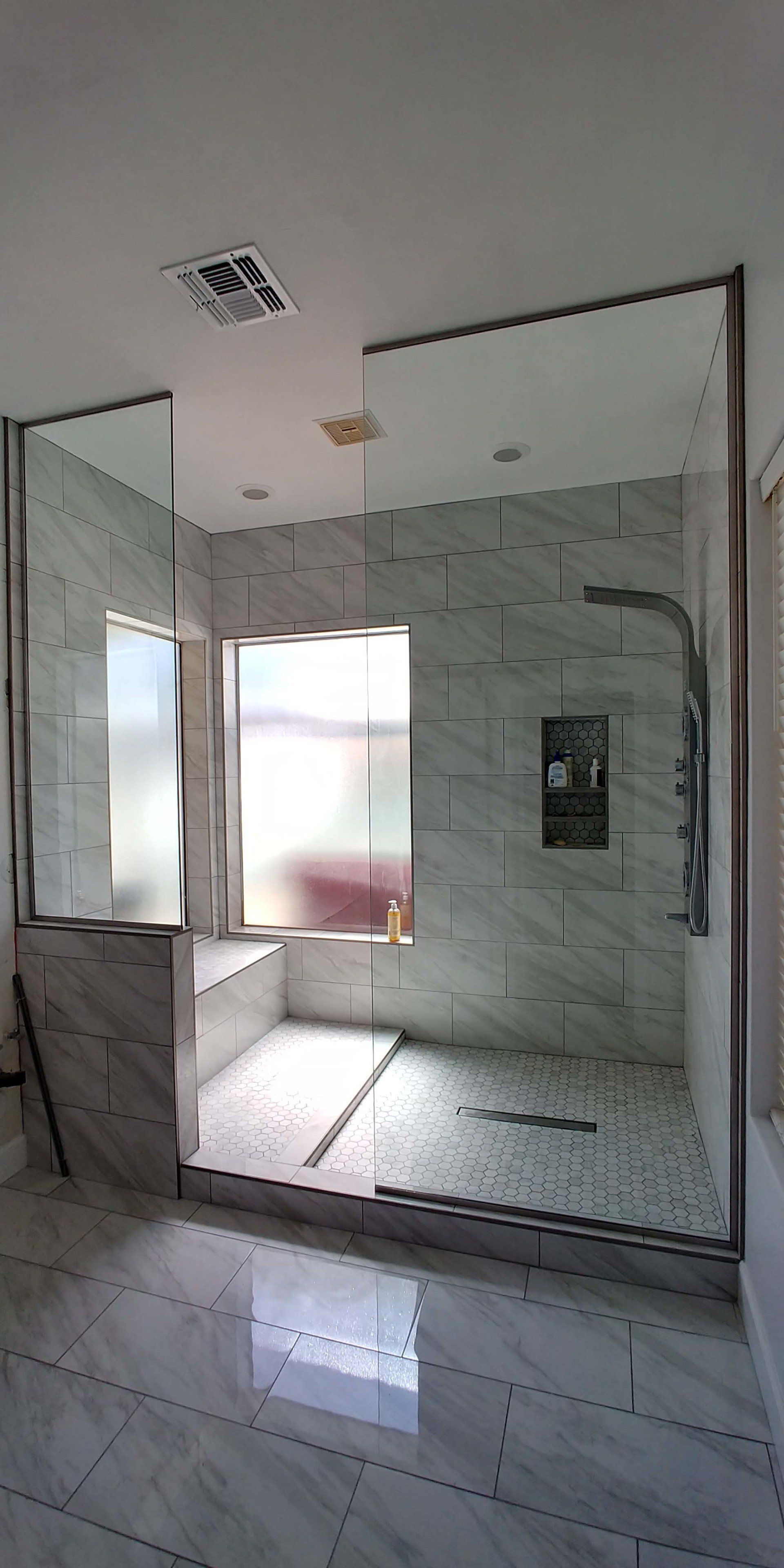 Floor to Ceiling Shower Panels