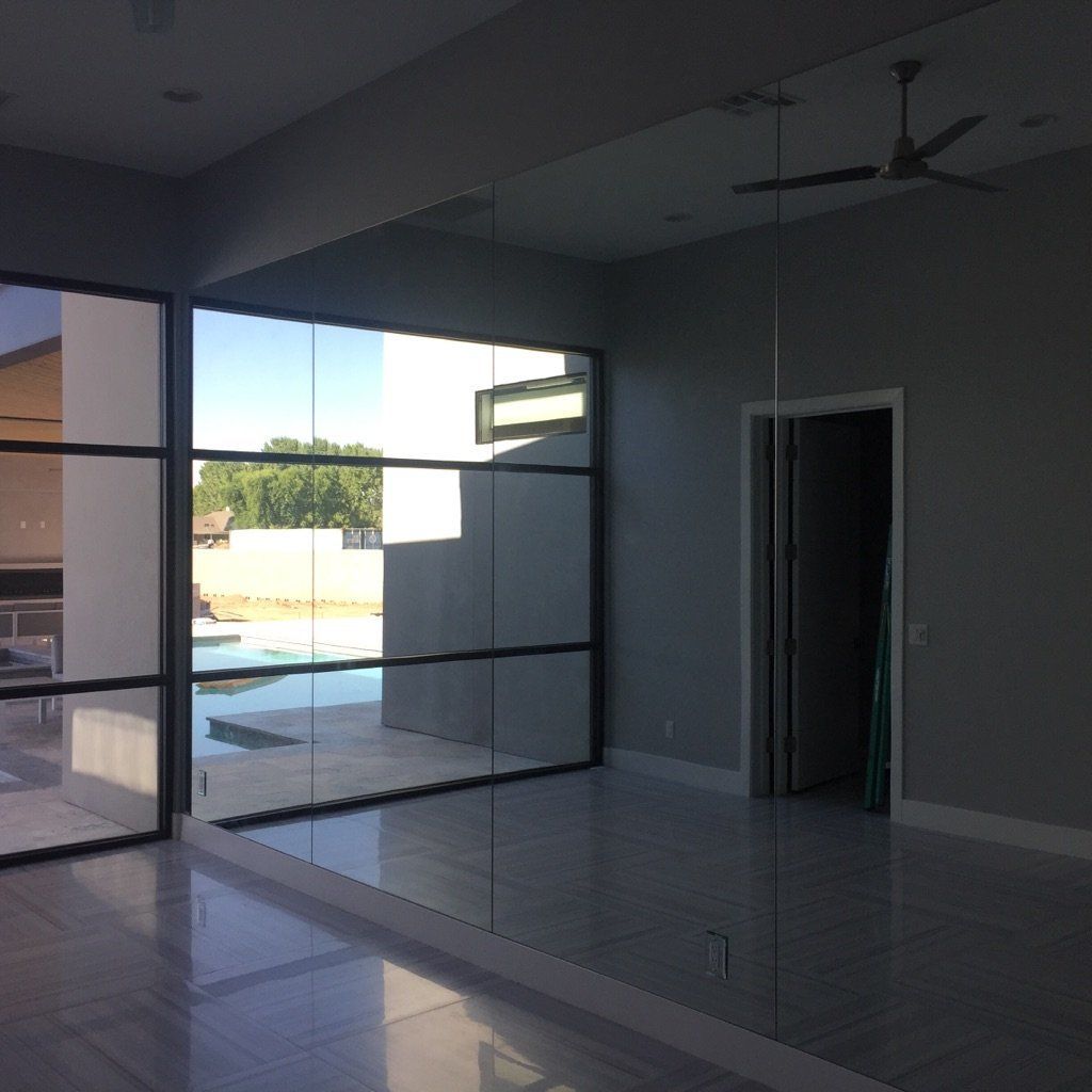 Residential Mirror Wall