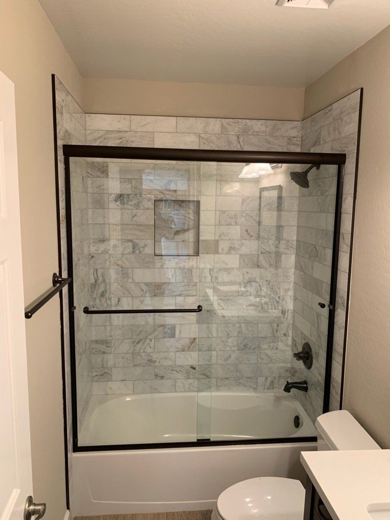 Semi Frameless Bi Pass Enclosure