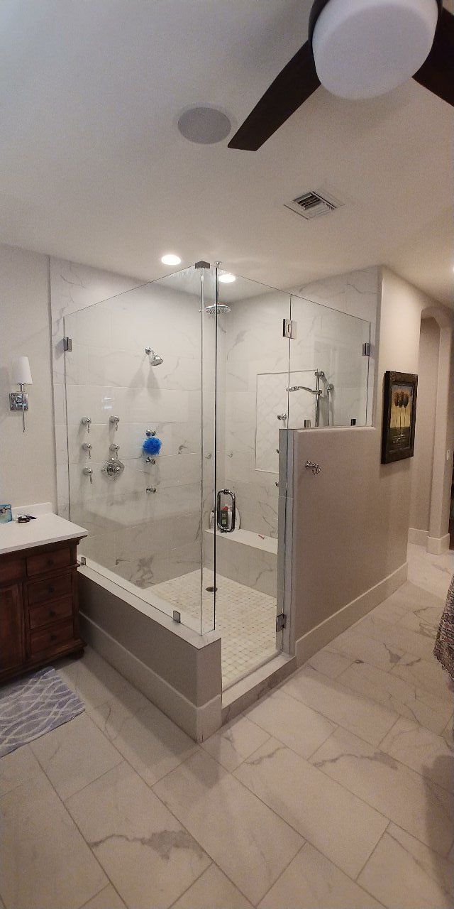 Glass Shower Enclosure