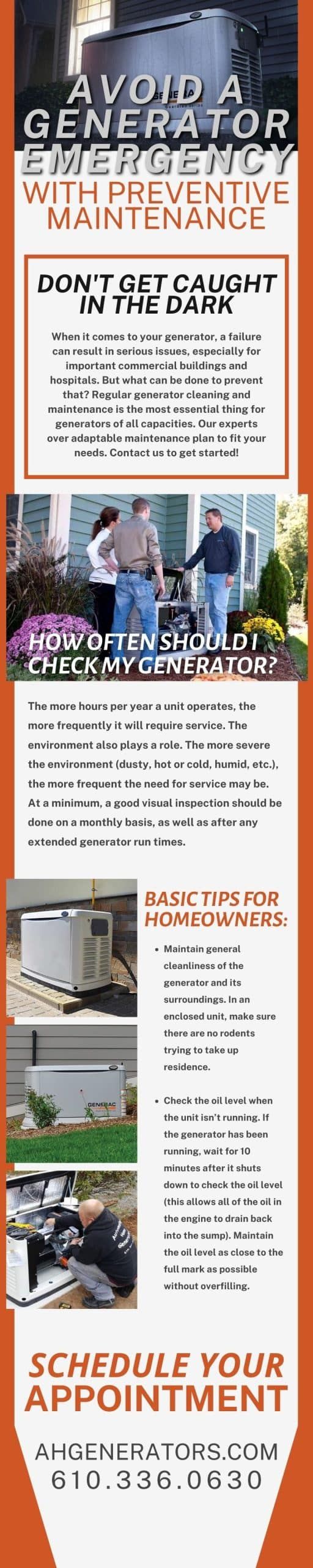 Avoid a Generator Emergency