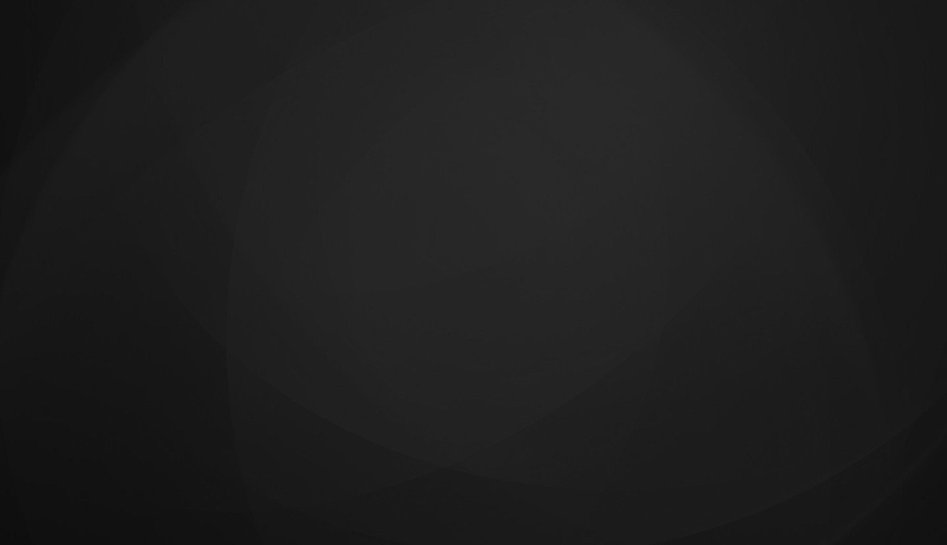 Black background with soft, light-gray gradient shapes.