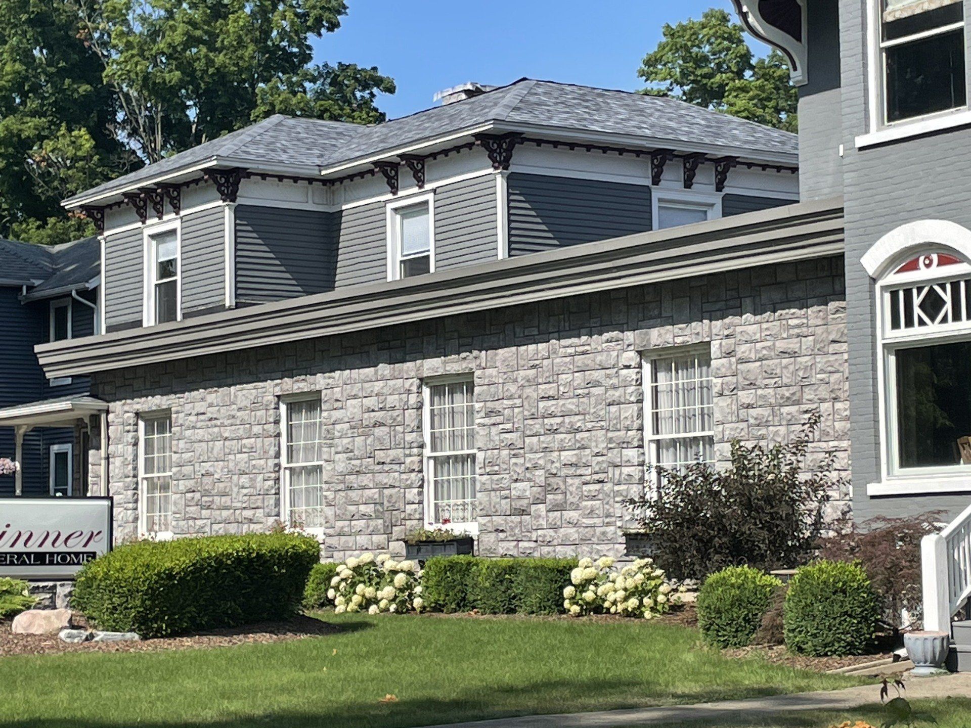 roof  construction completed