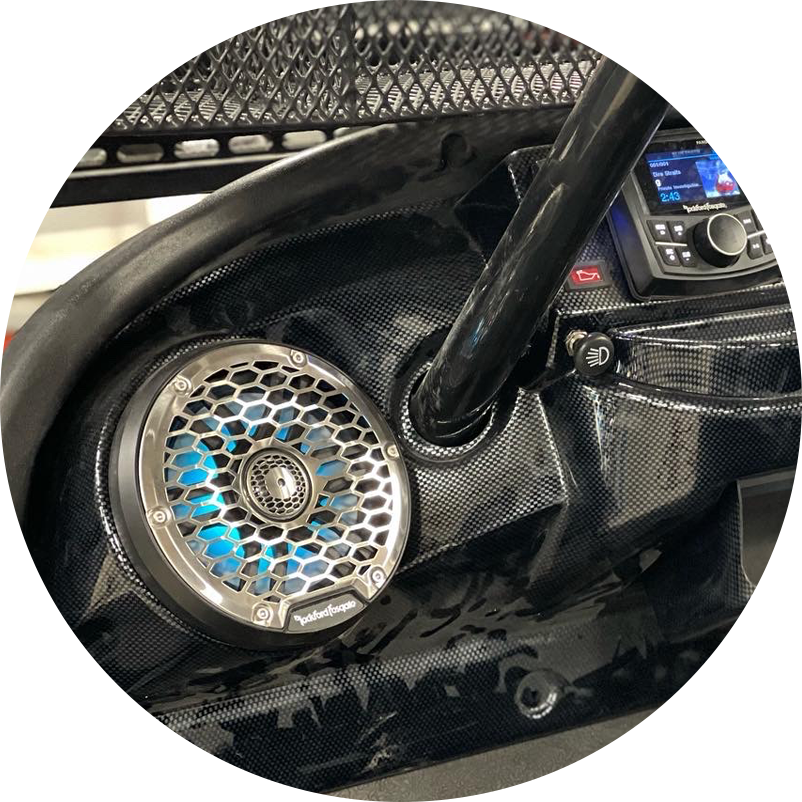 UTV audio