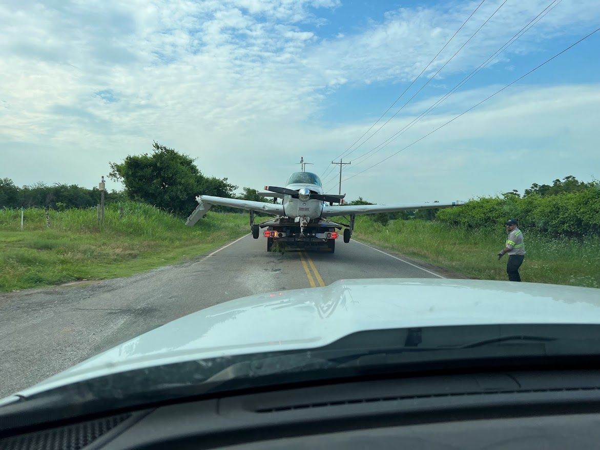 Plane towing