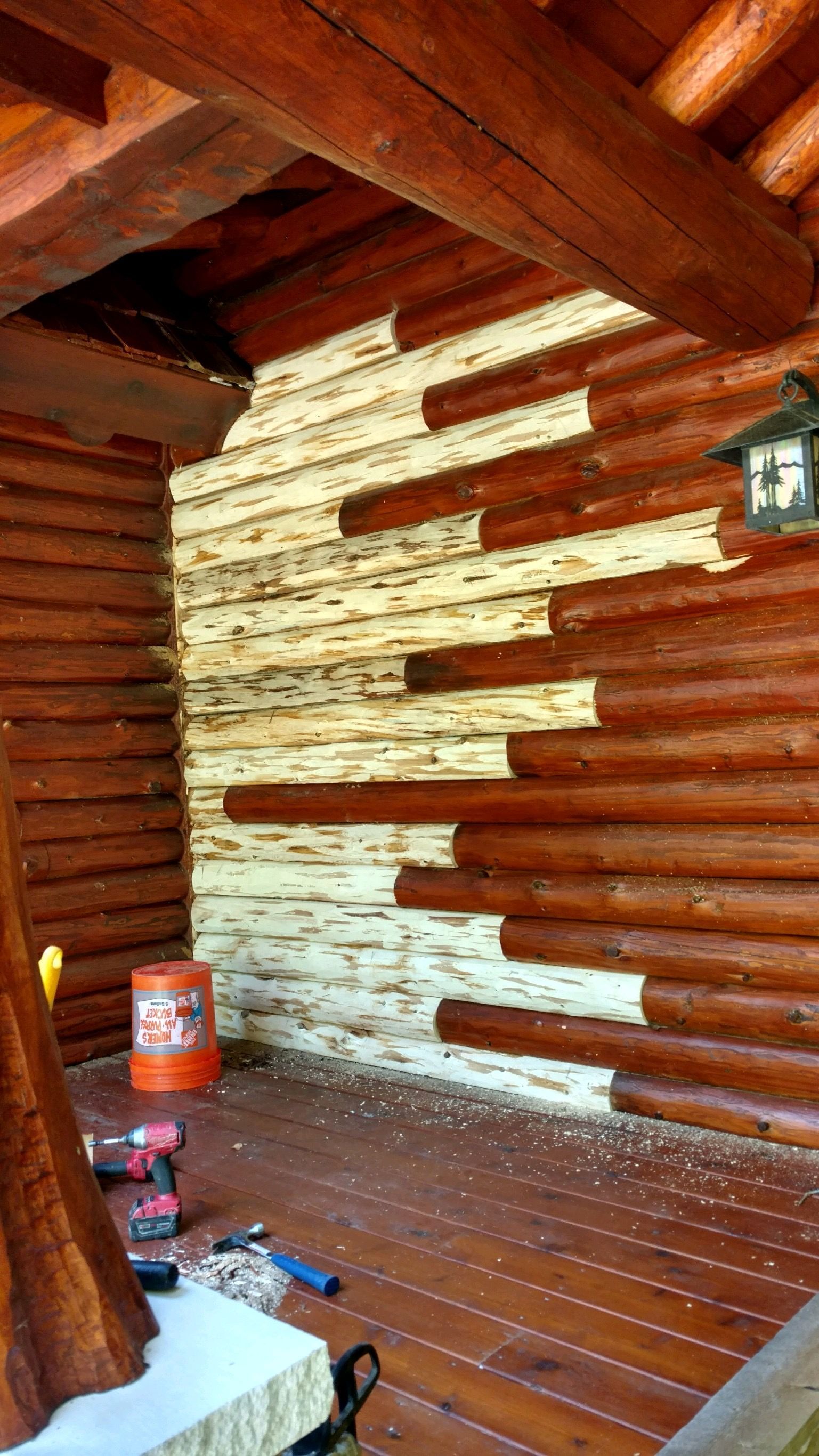 Log home replacement