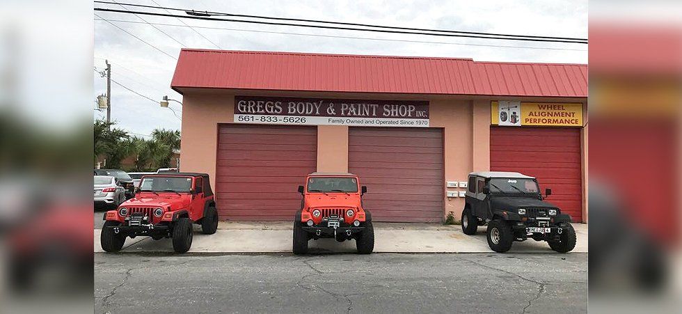 Greg's Body & Paint Shop Inc. shop facade