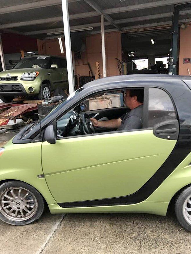 A green auto