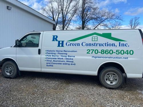 White van with 