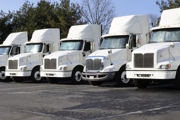 Fleet of trucks