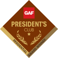 GAF President's Club Logo