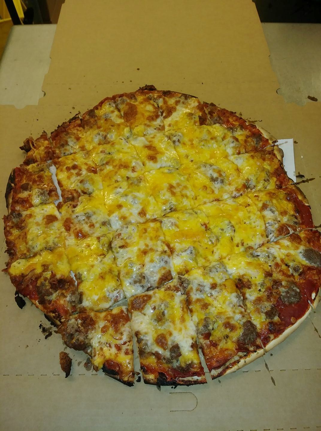 Delicious pizza