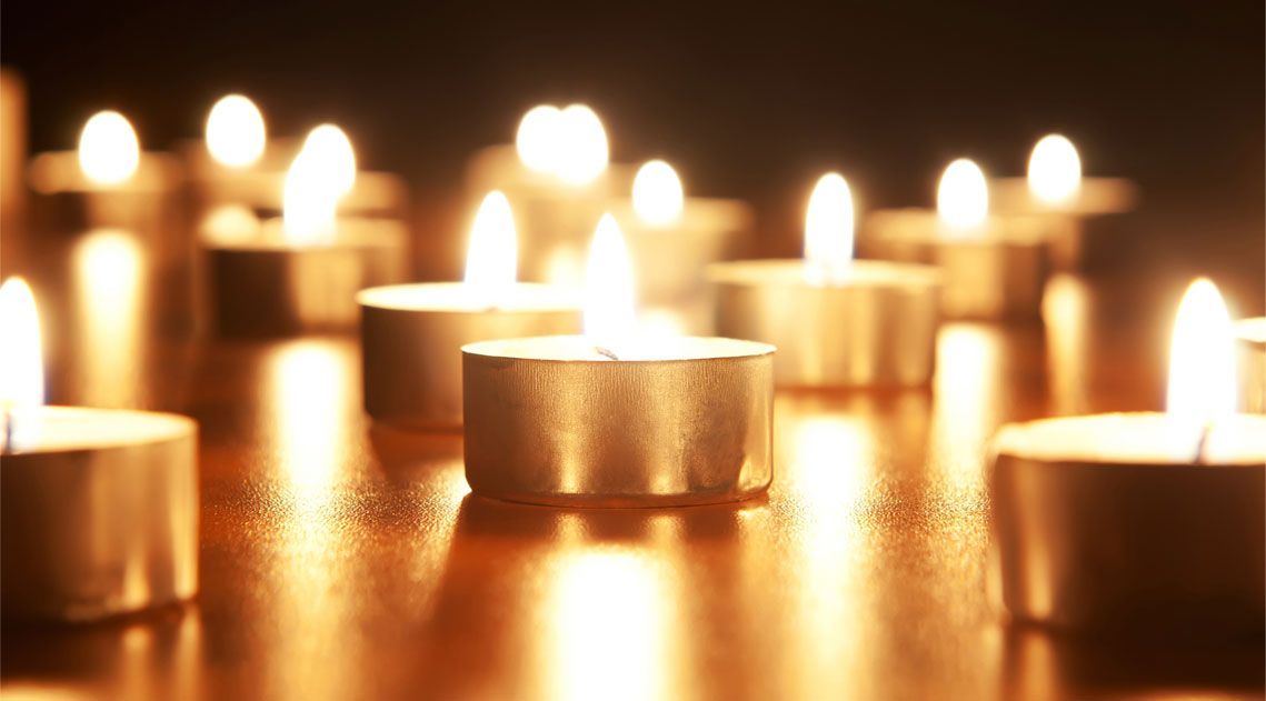 Funeral candles