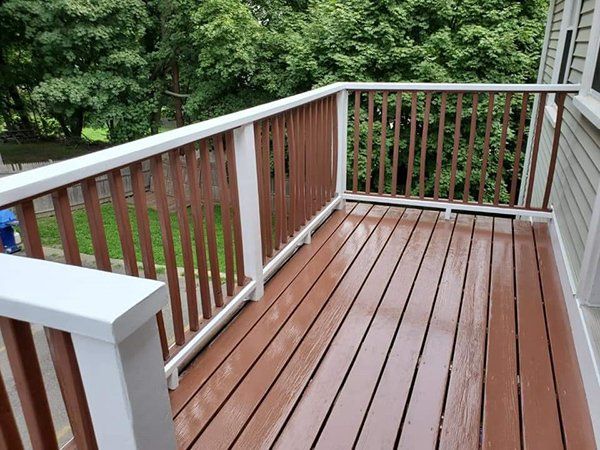 Deck refinishing