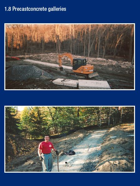 Precastconcrete galleries