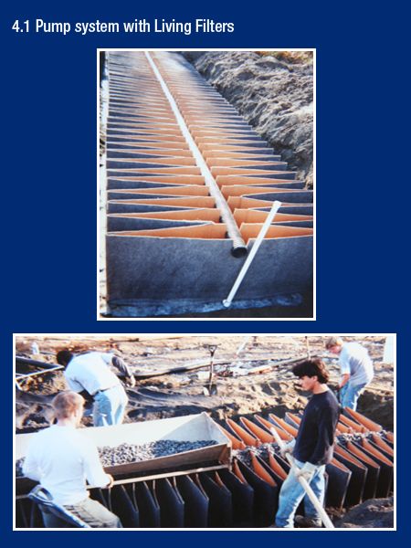 Pump system with Living Filters