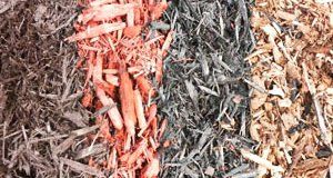 Different kinds of mulch