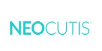 NEOCUTIS logo in turquoise and gray on a white background