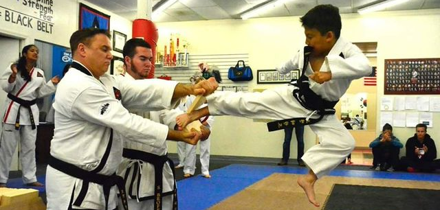 Martial art class