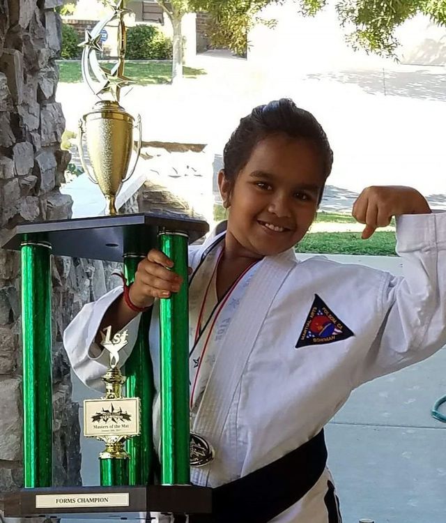 Young student winner