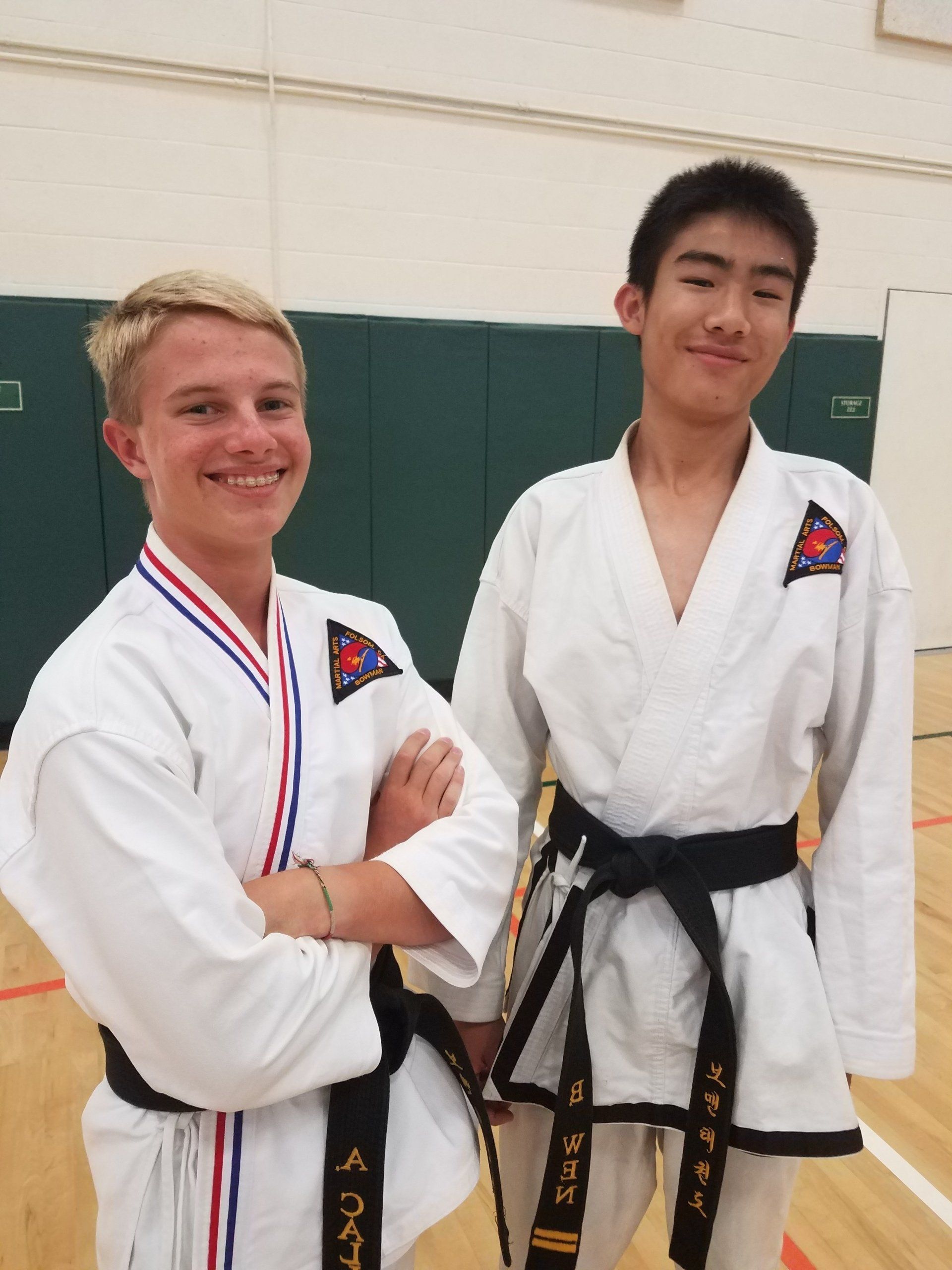 Taekwondo Training Bowman Martial Arts Folsom, CA