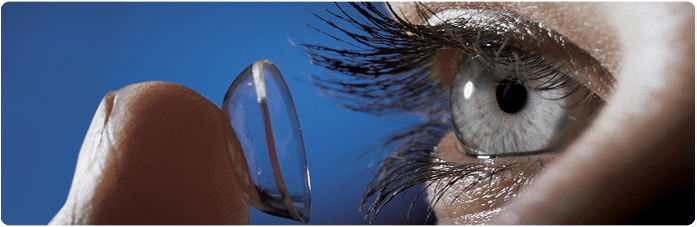 Eye and Contact lense