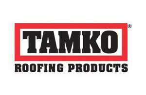TAMKO Roofing Products logo: Black text