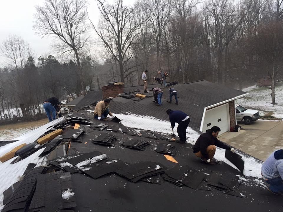Roofing installation
