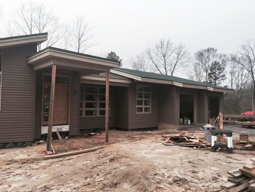 New house construction