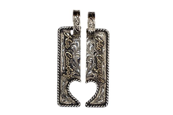 A pair of cowboy boots with a heart on them on a white background.