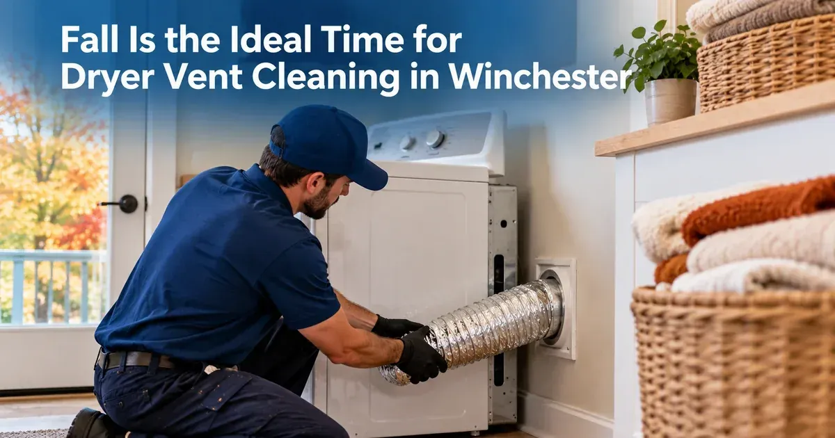 Fall Is the Ideal Time for Dryer Vent Cleaning in Winchester