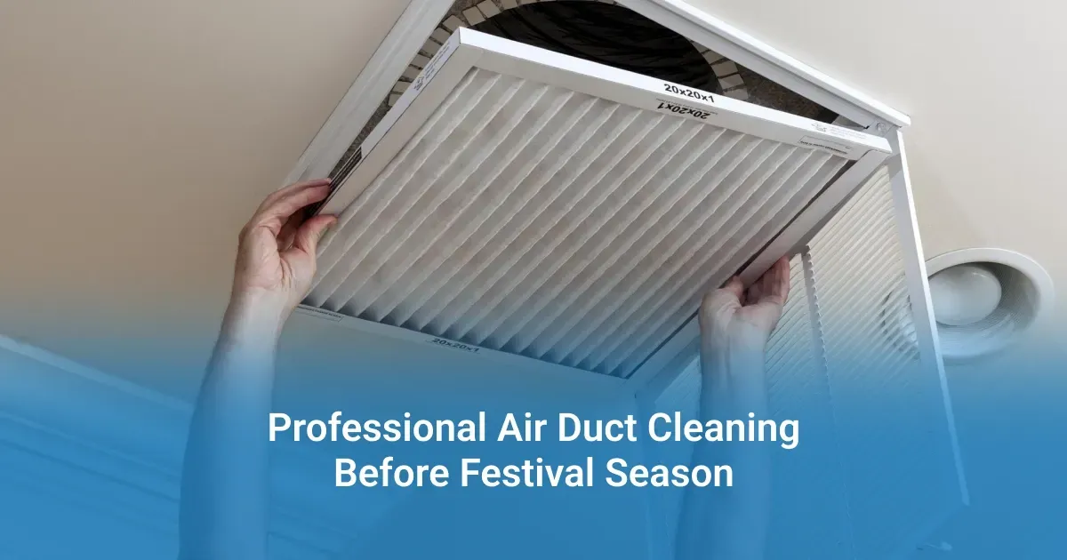 Why Winchester Homeowners Book Duct Cleaning Before Festival Season