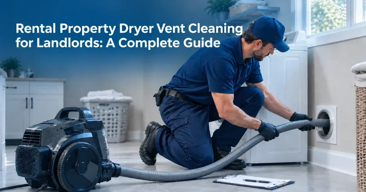 Rental Property Dryer Vent Cleaning for Landlords: A Complete Guide